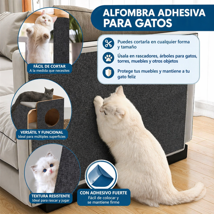 Protector Adhesivo Anti-Arañazos para Sofá – Recortable y Fácil de Instalar