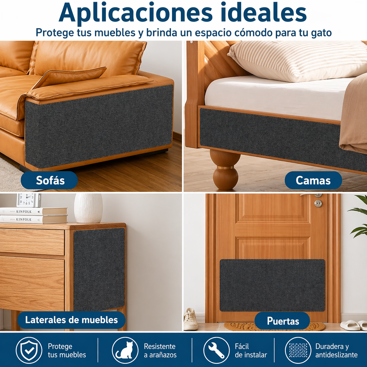 Protector Adhesivo Anti-Arañazos para Sofá – Recortable y Fácil de Instalar